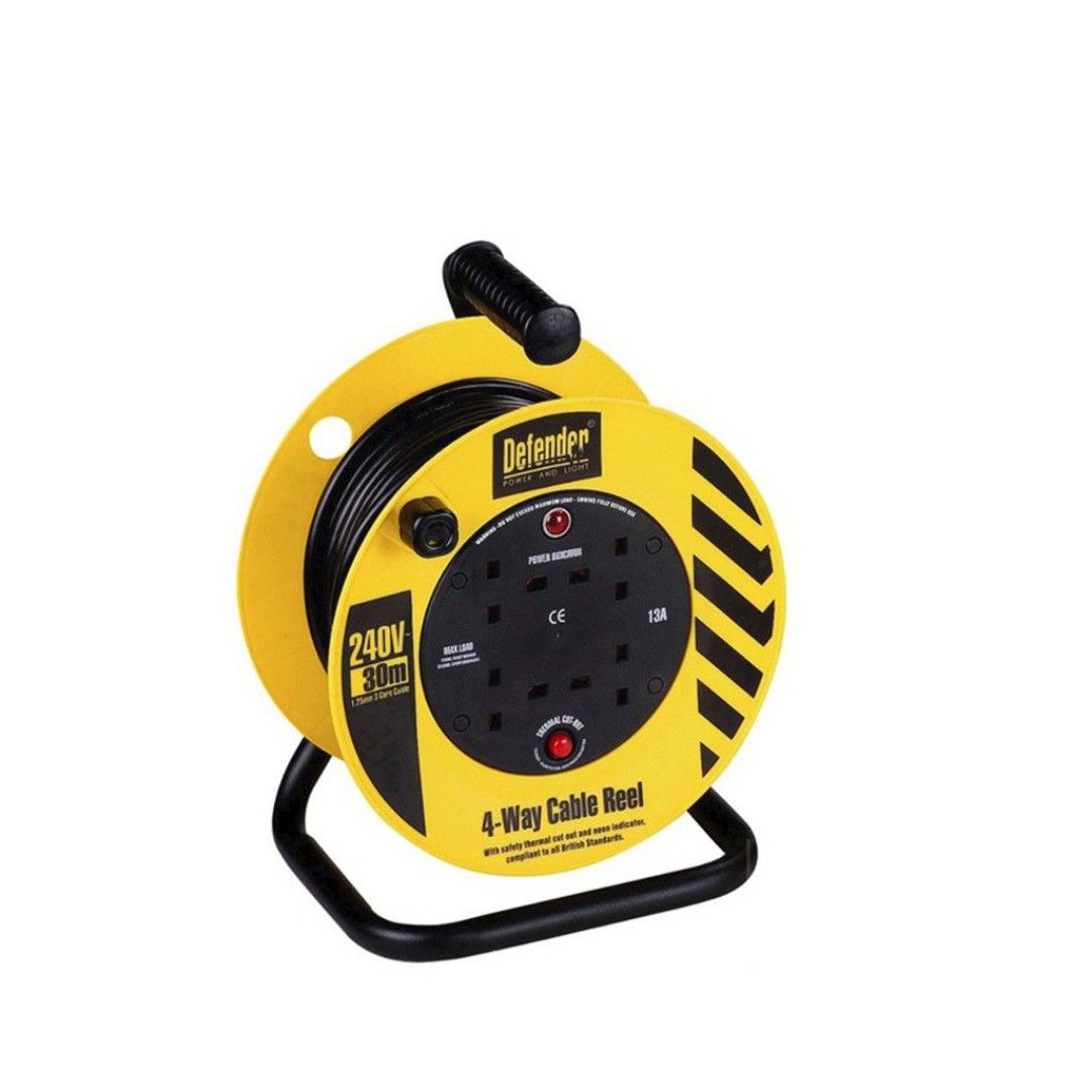 30m Extension cord reel x 2, Computers & Tech, Parts & Accessories