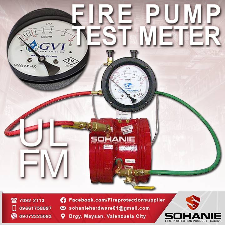 Fire Pump Test Meter on Carousell