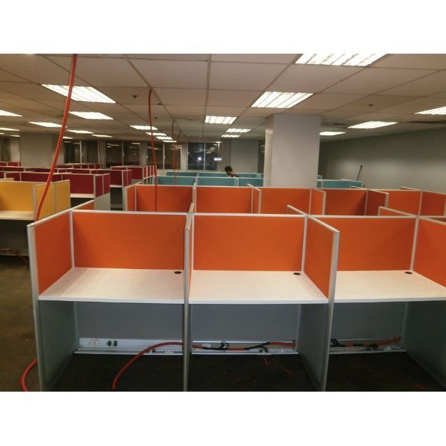 FISHBONE TYPE CUBICLE PARTITION ( CUSTOMIZED ), Furniture & Home Living ...