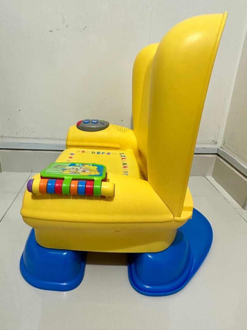 Fisher price yellow chair, Babies & Kids, Baby Nursery & Kids Furniture