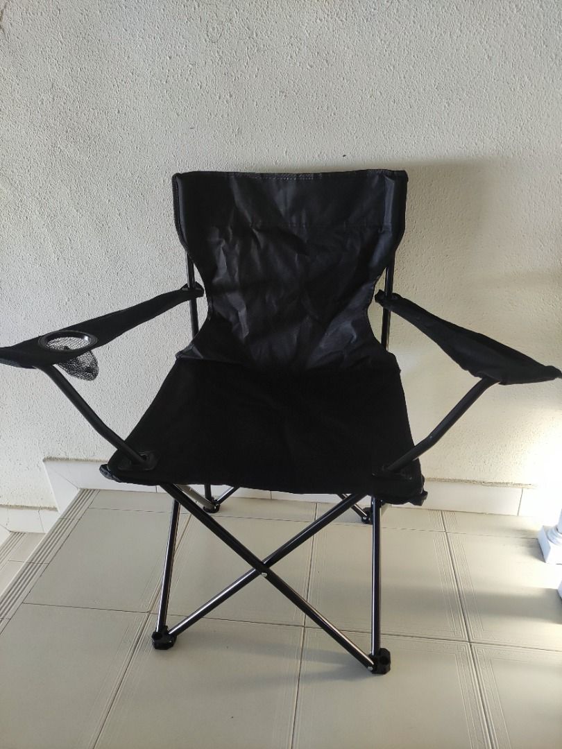foldable portal chair for fishing camping etc, Furniture & Home Living,  Furniture, Chairs on Carousell