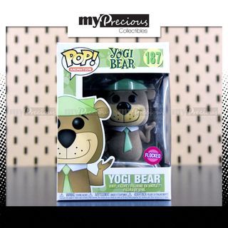 Funko Pop Animation Hanna Barbera 187 Yogi Bear Flocked Vaulted Pop! Vinyl