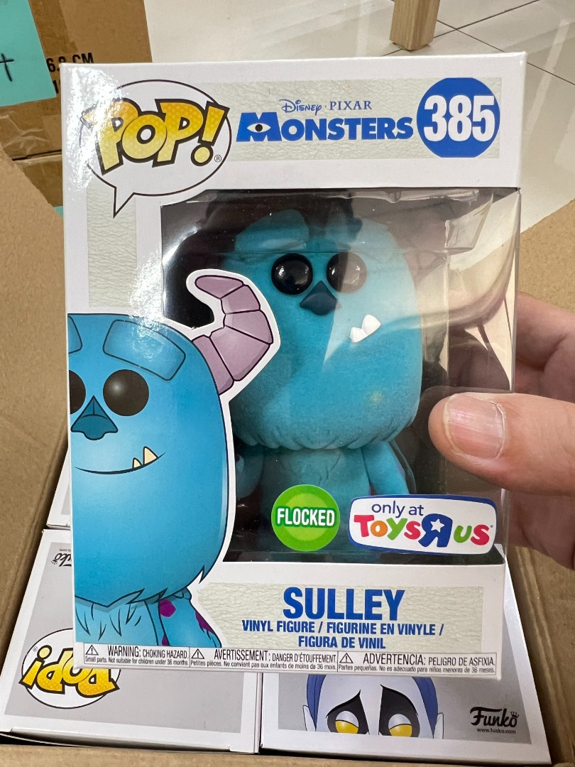 Flocked sulley shop funko pop