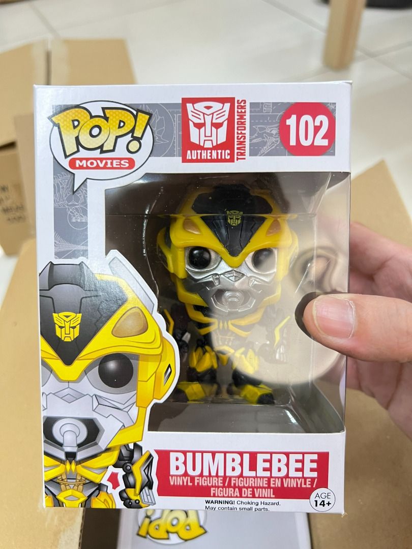 Funko Pop! Transformers #102 - Bumblebee (Category: Toys & Games) located in Singapore. Submitted by funkoh.boys (Listing ID 1219072394, Image 1). Description: Fixed price. Does not come with protector. PM to enquire more pictures. Self collect at 138 Jalan Bukit Merah S160138. +$5 for qxpress, packed in single box and packing peanuts..