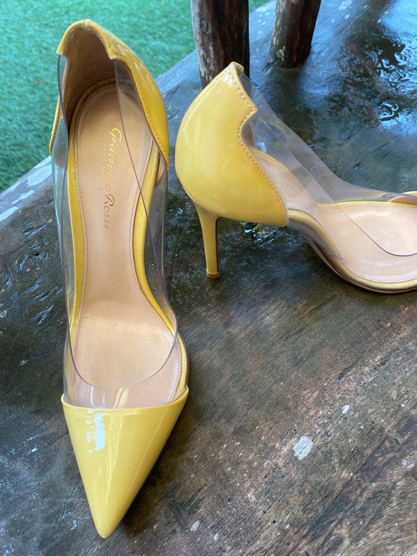 GIANVITO ROSSI Plexi Pumps 105 Luxury Sneakers Footwear on
