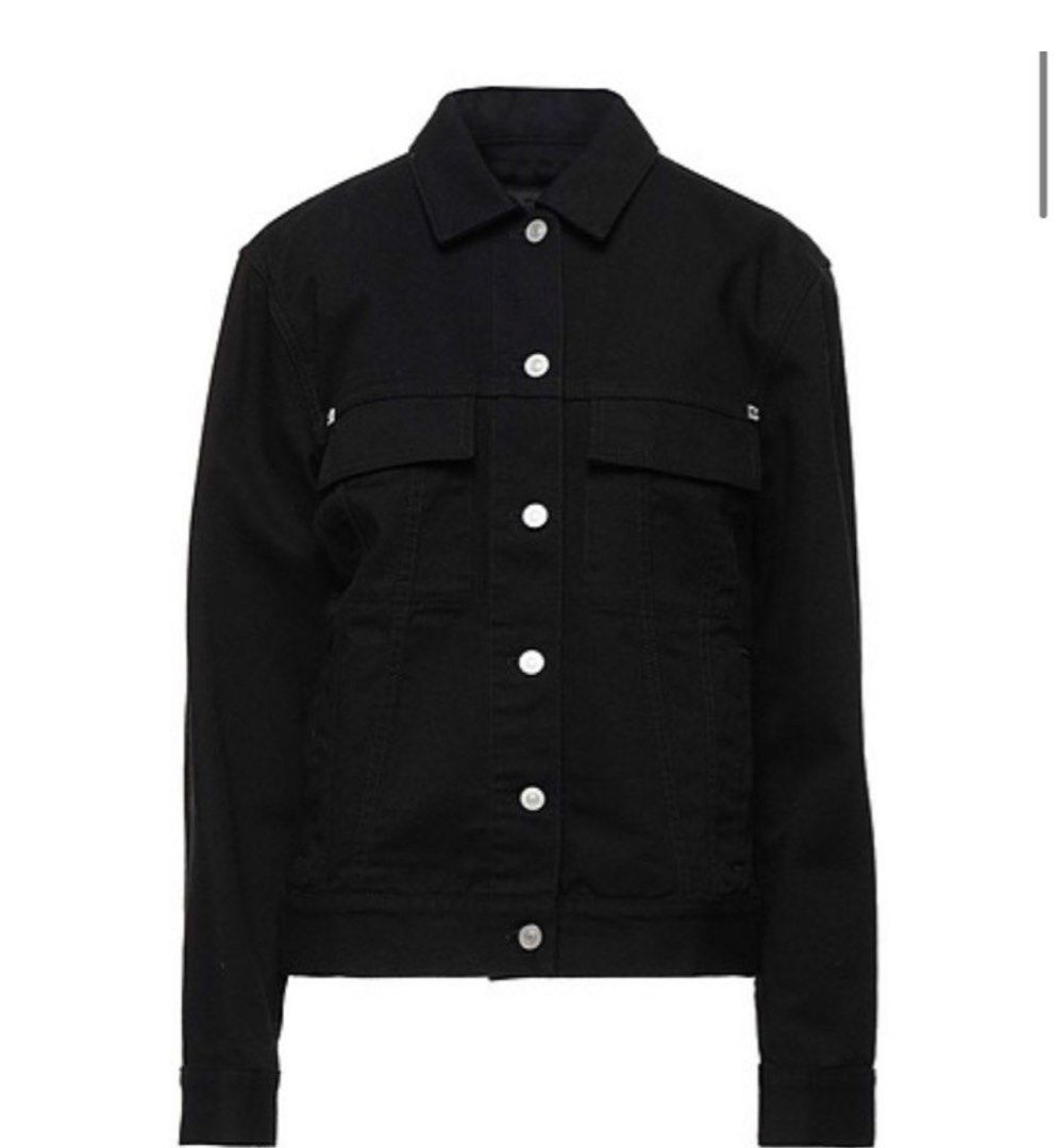 Givenchy black jean jacket discount