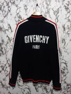 Givenchy Knitted Logo Bomber Jacket
