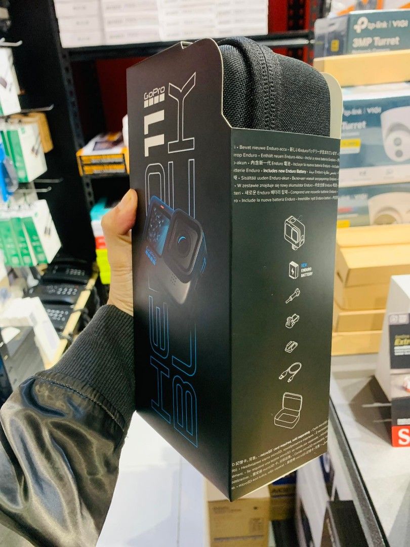 GoPro Hero 11 Black (Category: Cameras) located in Makati City. Submitted by techubstoreandaccessories (Listing ID 1219118837, Image 2). Description: GoPro Hero 11 Black On Hand! Ready to Ship! DIRECT SUPPLIER❗❗❗BRANDNEW ITEMS❗❗❗ WITH 7DAYS REPLACEMENT FOR FACTORY DEFECTS AND 1YR WARRANTY ❗️2YRS WARRANTY FOR TRANSCEND DASHCAM & BODYCAM ❗️ 🔹️EDIFIER 🔹️A4Tech 🔹️Logitech 🔹️TP-Link🔹️AirMonster 🔹️UGREEN 🔹️Transcend 🔹️Delux 🔹️Genius🔹️Mercusys