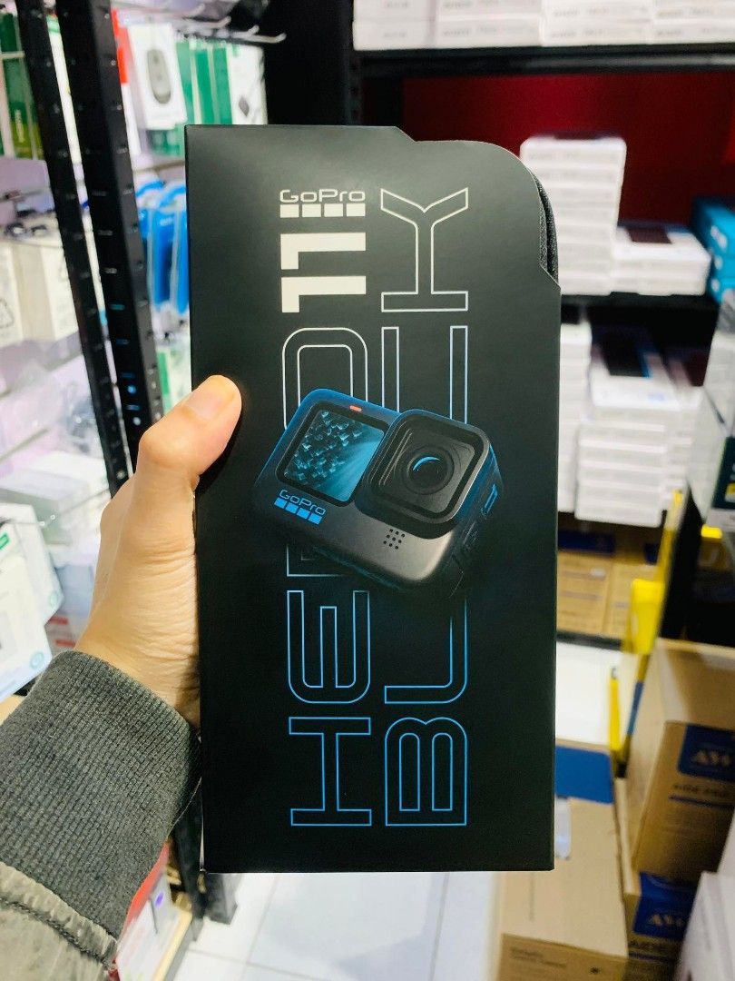 GoPro Hero 11 Black (Category: Cameras) located in Makati City. Submitted by techubstoreandaccessories (Listing ID 1219118837, Image 1). Description: GoPro Hero 11 Black On Hand! Ready to Ship! DIRECT SUPPLIER❗❗❗BRANDNEW ITEMS❗❗❗ WITH 7DAYS REPLACEMENT FOR FACTORY DEFECTS AND 1YR WARRANTY ❗️2YRS WARRANTY FOR TRANSCEND DASHCAM & BODYCAM ❗️ 🔹️EDIFIER 🔹️A4Tech 🔹️Logitech 🔹️TP-Link🔹️AirMonster 🔹️UGREEN 🔹️Transcend 🔹️Delux 🔹️Genius🔹️Mercusys