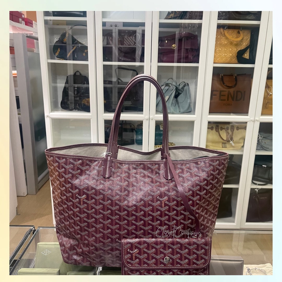 Burgundy goyard sales st louis
