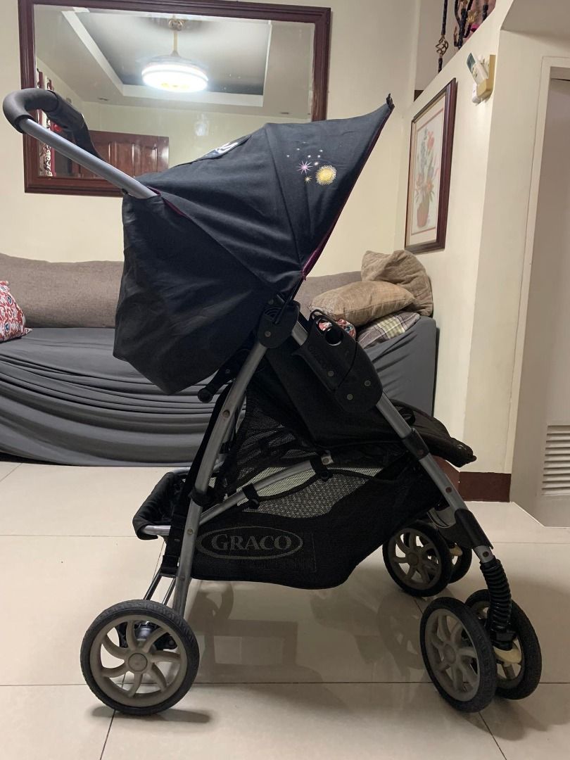 Graco 6 Wheels Foldable Portable Outdoor Stroller, Babies & Kids, Going