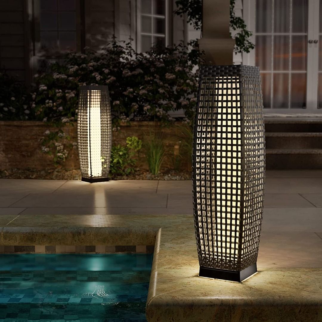 Grand patio deals floor solar light