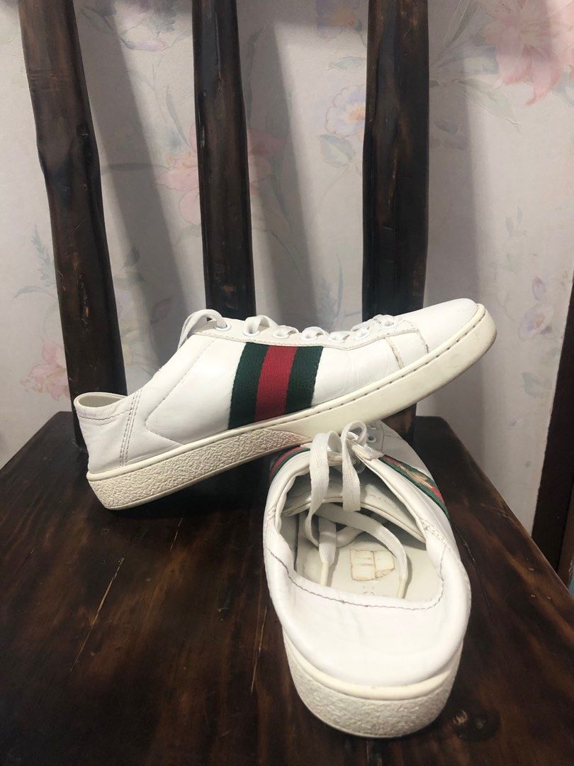 Gucci ace fold down bee