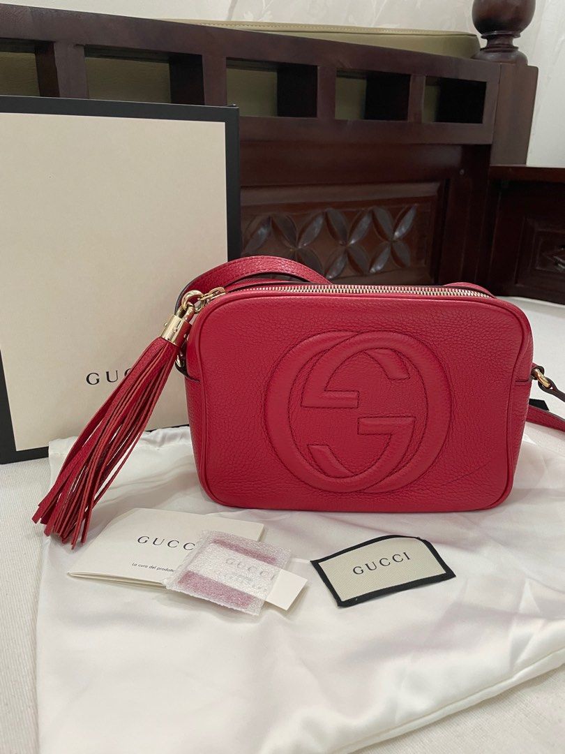 Gucci soho disco bag camellia store