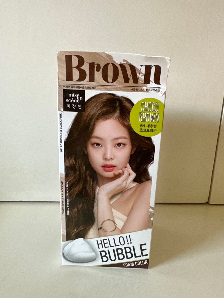 Hello Bubble Hair Dye Choco Brown, Beauty & Personal Care, Hair on