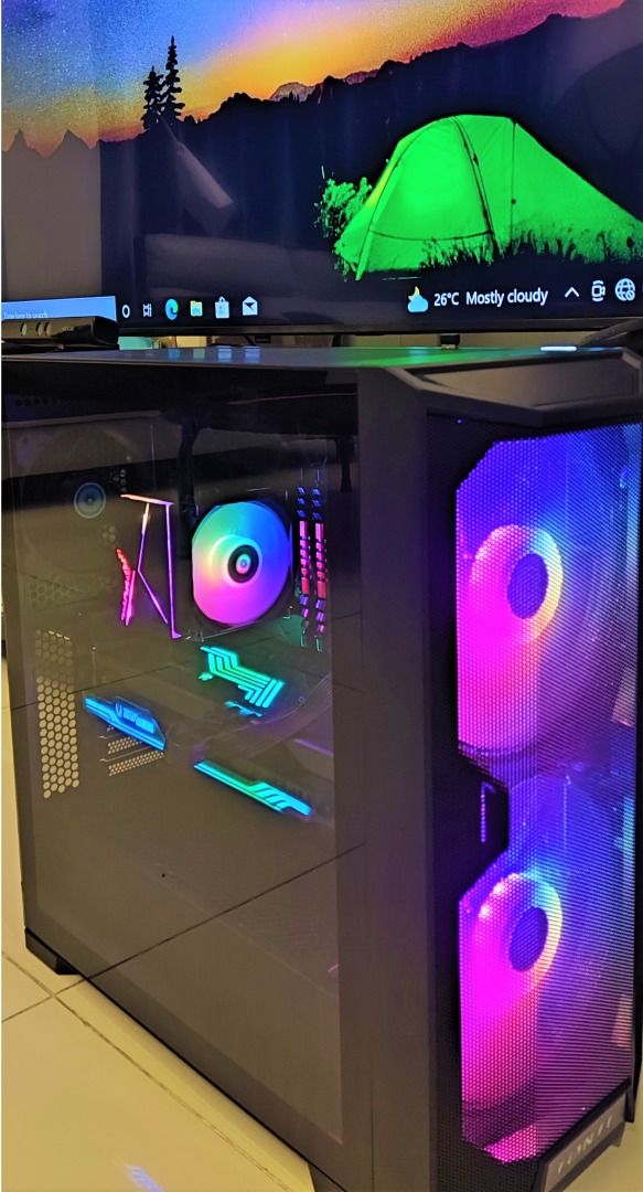 High End Gaming PC Intel i9, 32GB RAM, GeForce RTX 3080, MSI MPG Z490