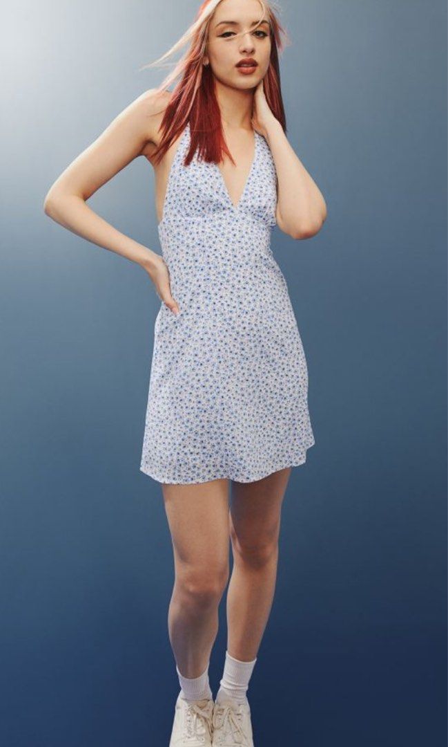 H&m halter neck dress online
