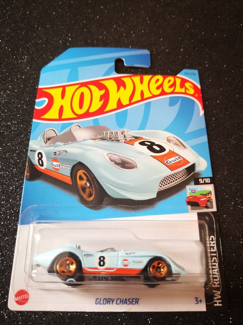 Hot Wheels Glory Chaser Gulf Blue Hobbies Toys Toys Games on