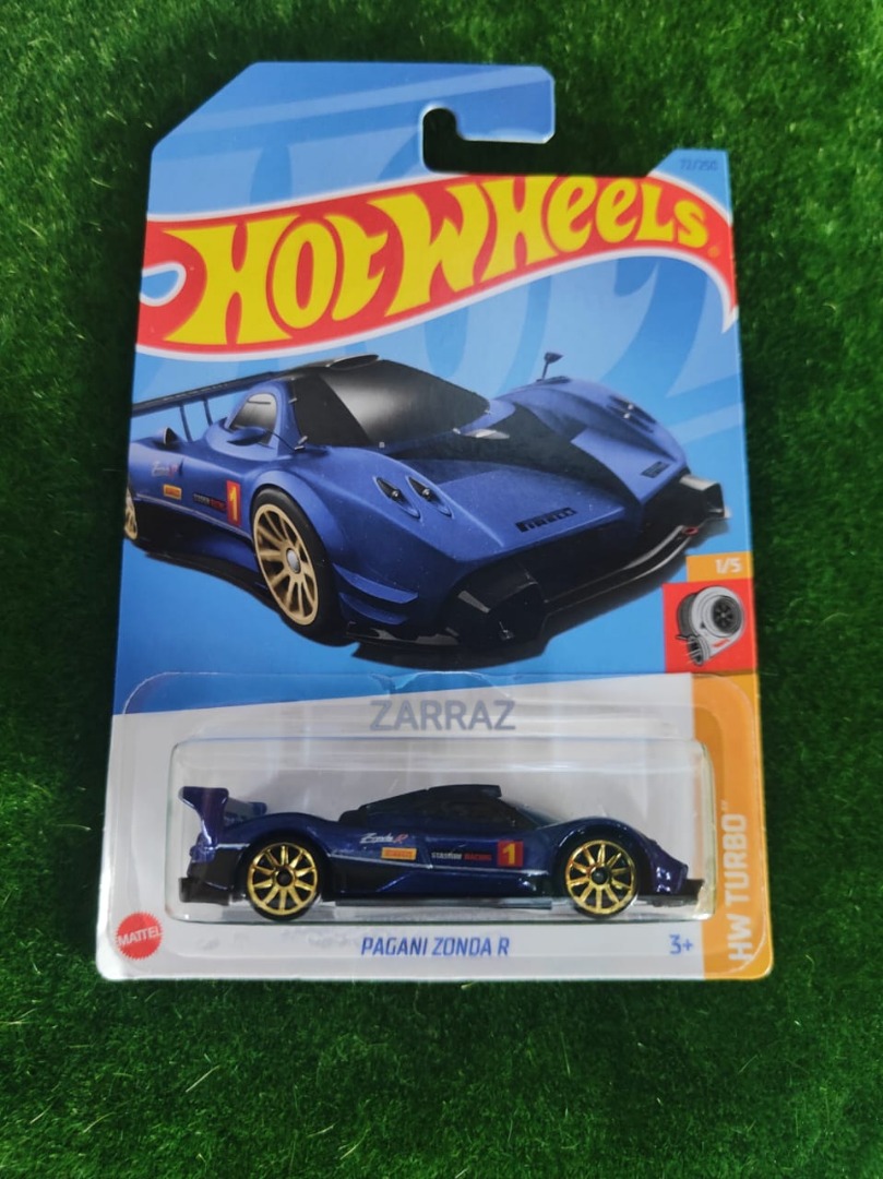 HOT WHEELS HW TURBO PAGANI ZONDA R, Hobbies & Toys, Toys & Games on