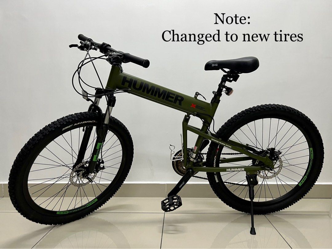 Hummer foldable sales bicycle