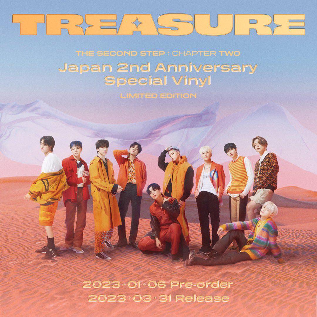 TREASURE JAPAN 2ND ANNIVERSARY THE SECOND STEP CHAPTER TWO SPECIAL