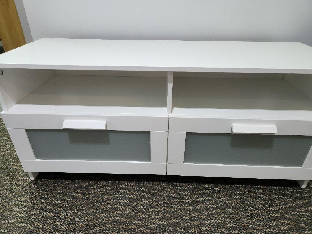 IKEA BRIMNES TV bench / storage Furniture & Home Living