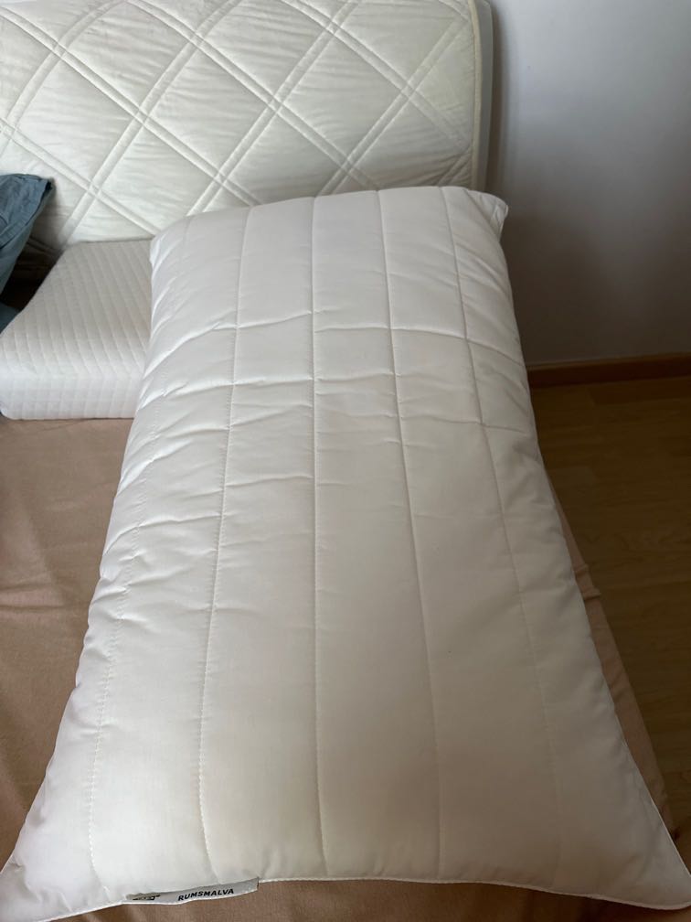 IKEA ergonomic high pillow rumsmalva Furniture Home Living