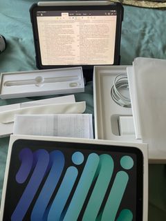 iPad Mini 6 256gb + Pencil + Case