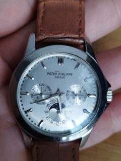 Jam Patek Philippe moon phase Geneva otomatis