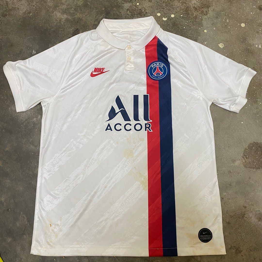 Psg white jersey 2019 clearance