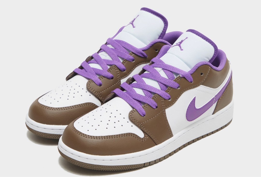 Air jordan 1 low on sale white junior