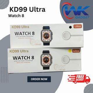KD99 Ultra Smart Watch 8 Ultra 49mm NFC Series 8 Bluetooth Call Siri Voice Assistant IP68 Blood Glucose Smartwatch