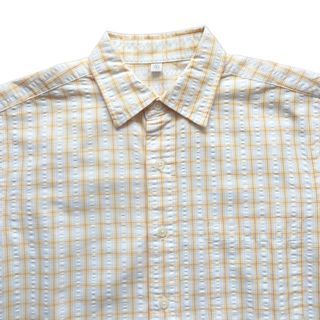 KEMEJA UNIQLO KATUN KOTAK