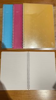 Kokuyo B5 notebooks from HK - super smooth papers
