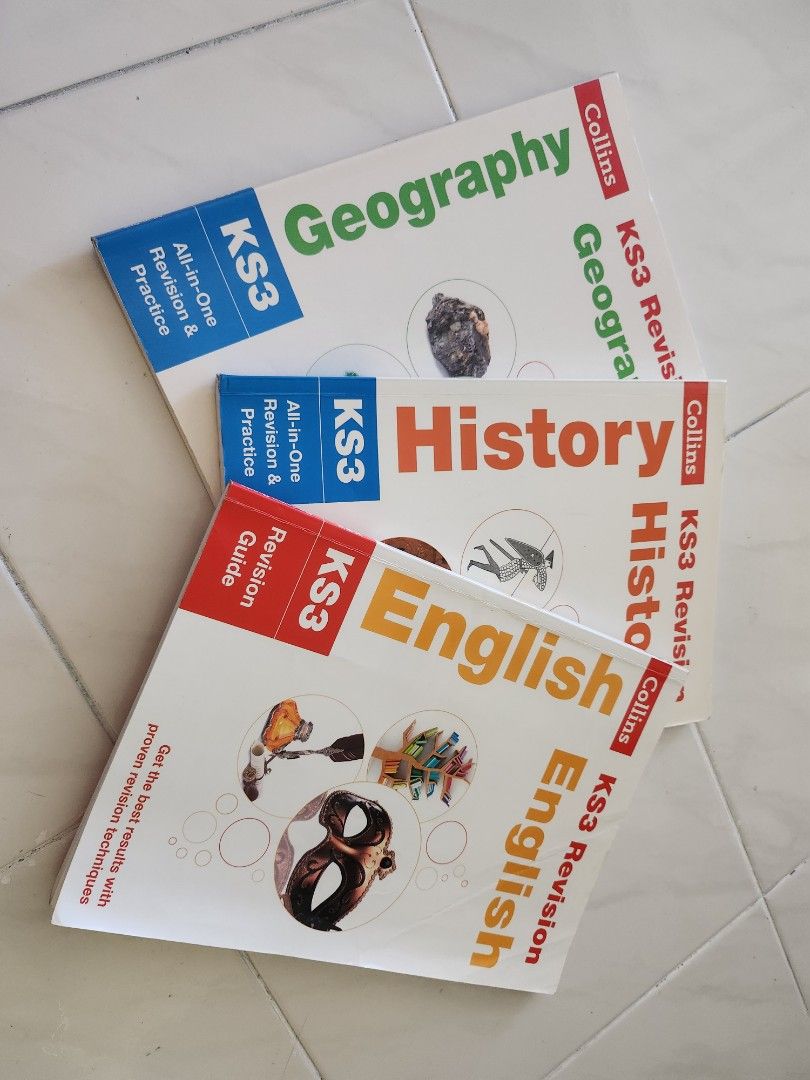 KS3 Geography, History and English AllinOne Revision and Practice