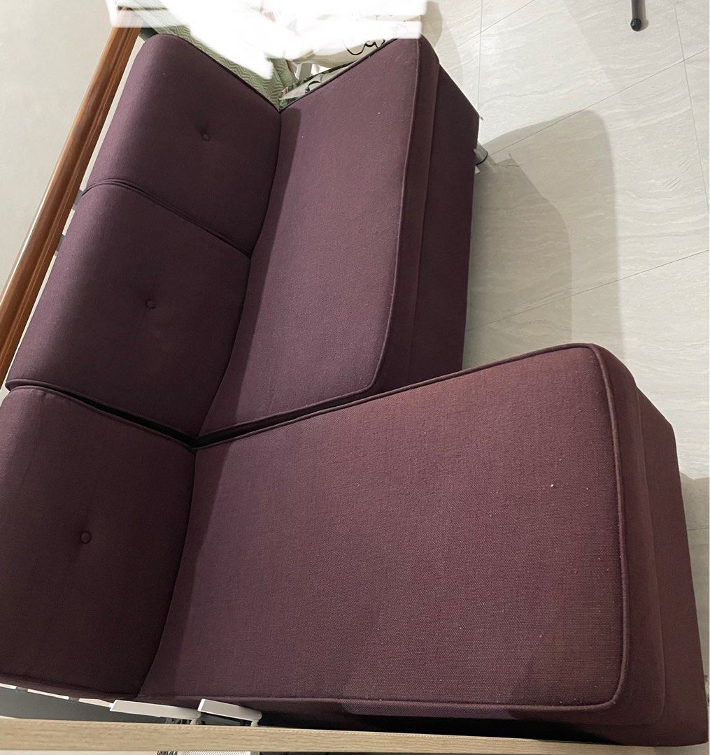 L shape sofa Mandaue Foam on Carousell