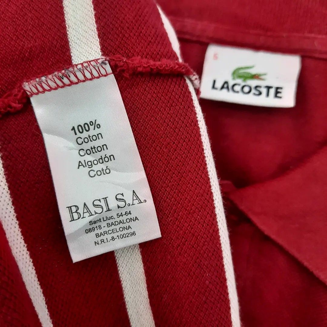 Lacoste Stripe Polo Men s Fashion Tops Sets Tshirts Polo