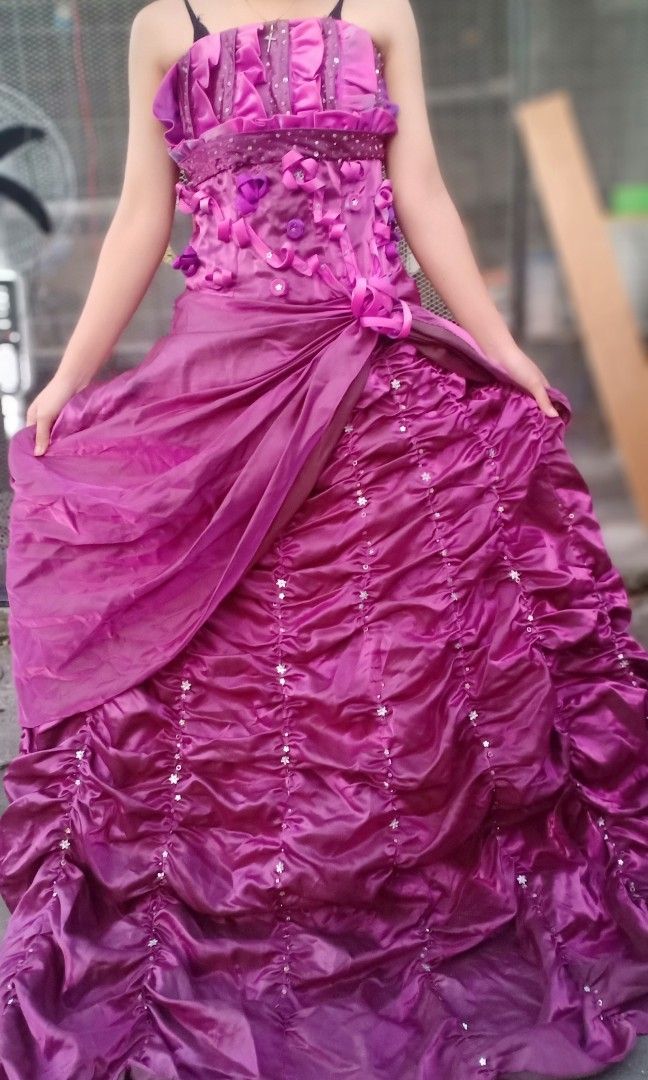 LAVENDER VIOLET GOWN Women s Fashion Dresses Sets Evening