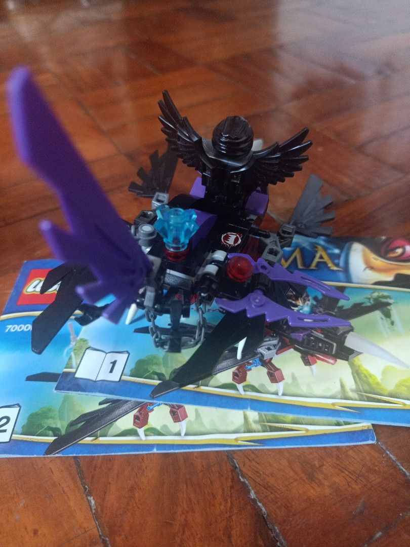 Lego Chima 70000 (Category: Lego & Building Sets) located in Rizal. Submitted by bien_aime (Listing ID 1218980610, Image 3). Description: manual na lang.. issue sa last pic.. nalagyan ng glue kaya d na natatanggal..