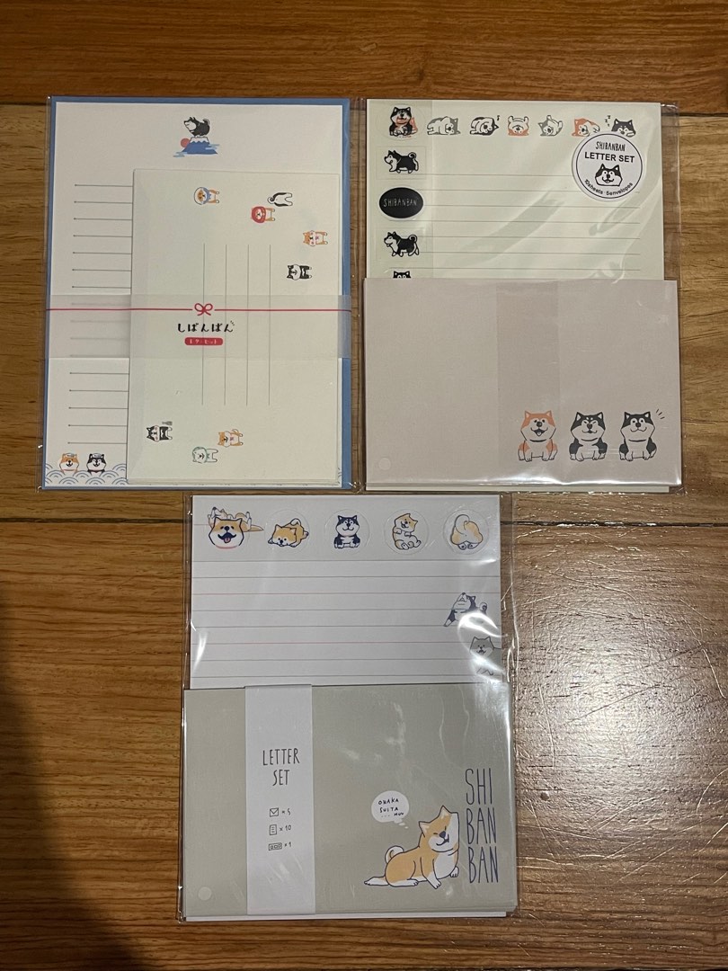 Letter sets stationery from Japan, Hobbies & Toys, Stationary & Craft