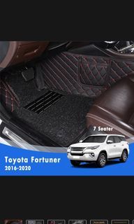 LHD Double Layer Car Floor Mats for Toyota Fortuner ...at 72% off!