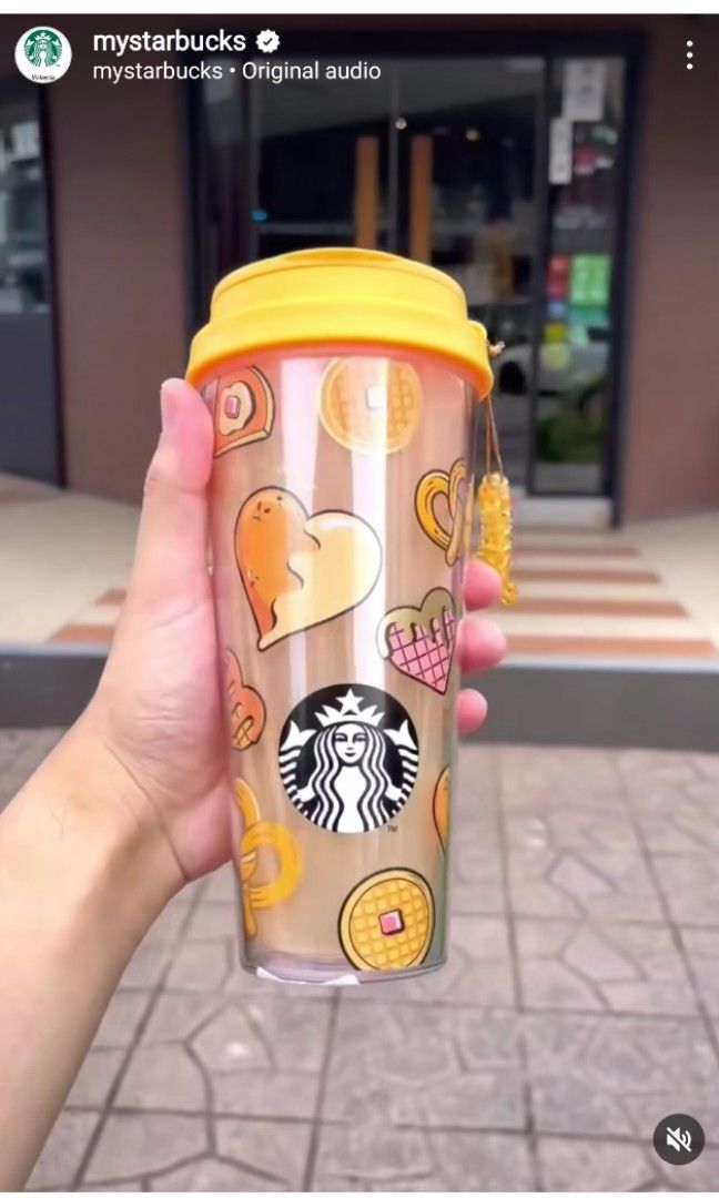 Starbucks Butter Together 2023 Cold Cup 16 oz. Thailand