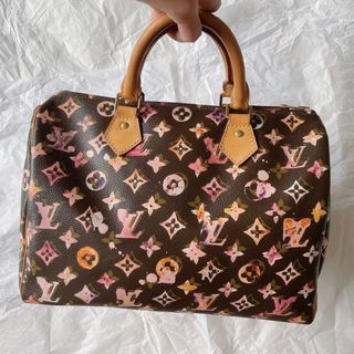 Louis Vuitton Virgil Abloh Milk box Bag Monogram canvas leather Brown Unused