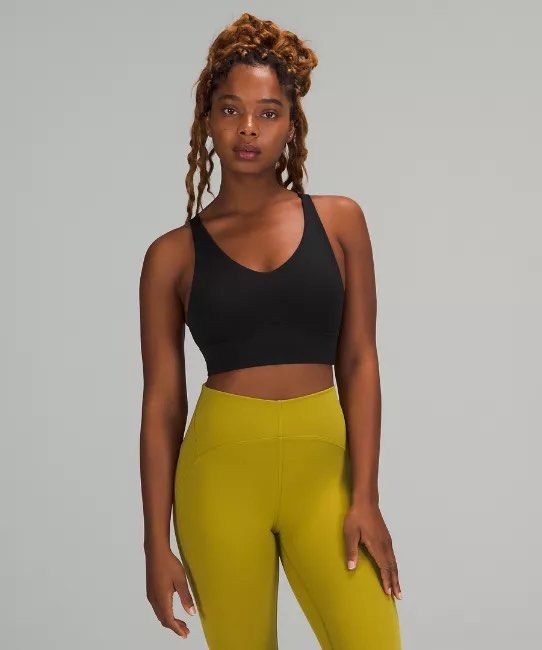 Lululemon In Alignment Longline Bra, Women's Fashion, Activewear on  Carousell