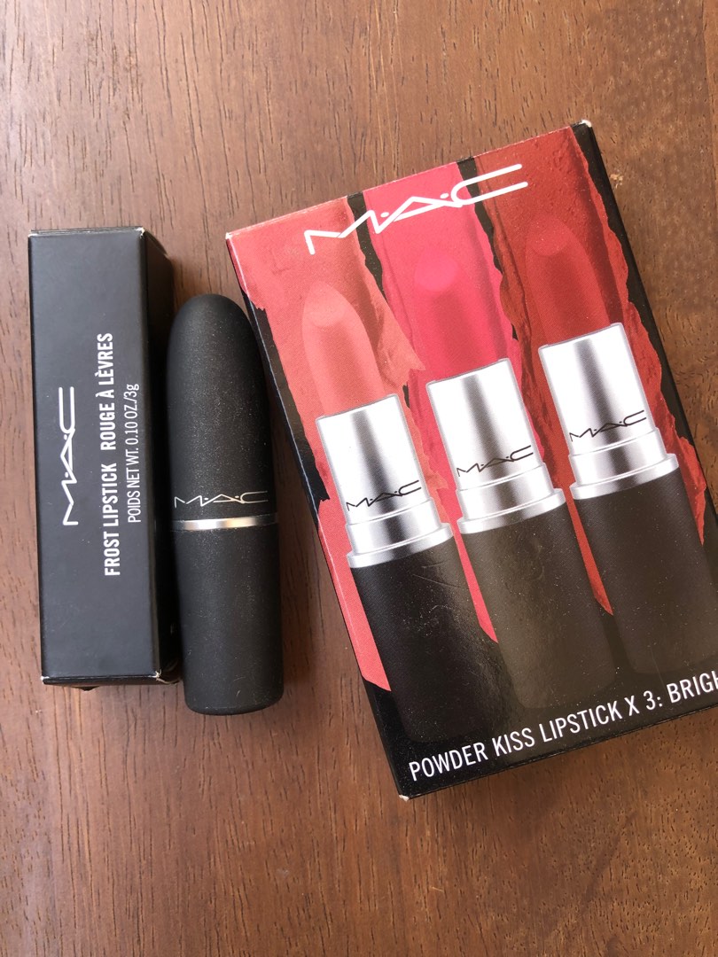 Mac Mull it Over Powder Kiss Lipstick, Beauty & Personal Care, Face ...