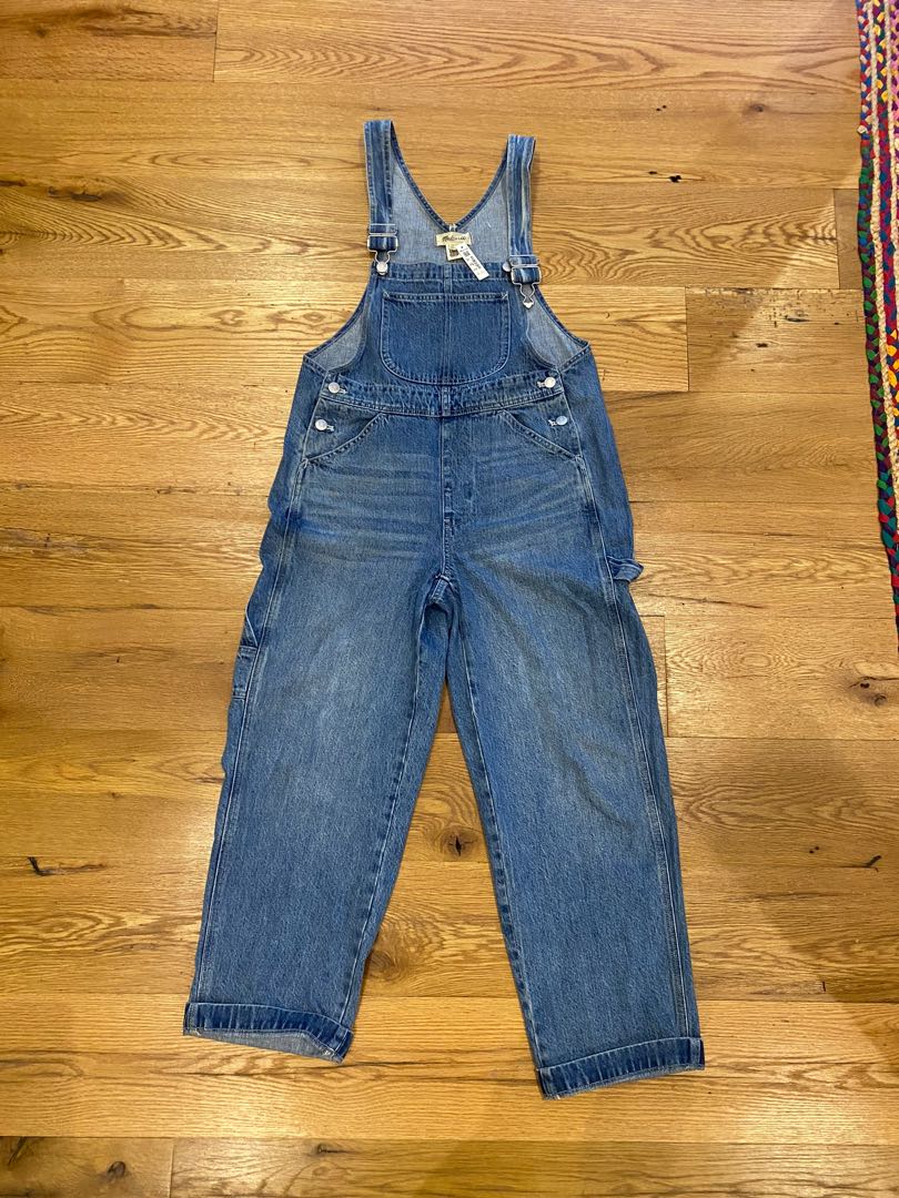 Madewell Carpenter Overalls Women s Fashion Bottoms Jeans Leggings on Carousell