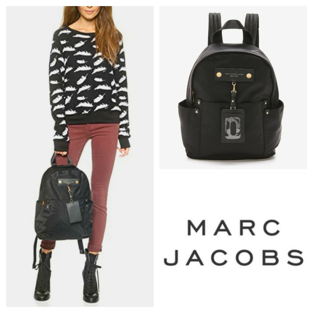 MARC JACOBS Preppy Nylon Backpack Luxury Bags Wallets on Carousell