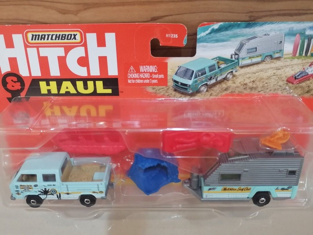Matchbox 2021 Hitch 'N Haul 4/8 MBX Wave Rider Volkswagen Transporter