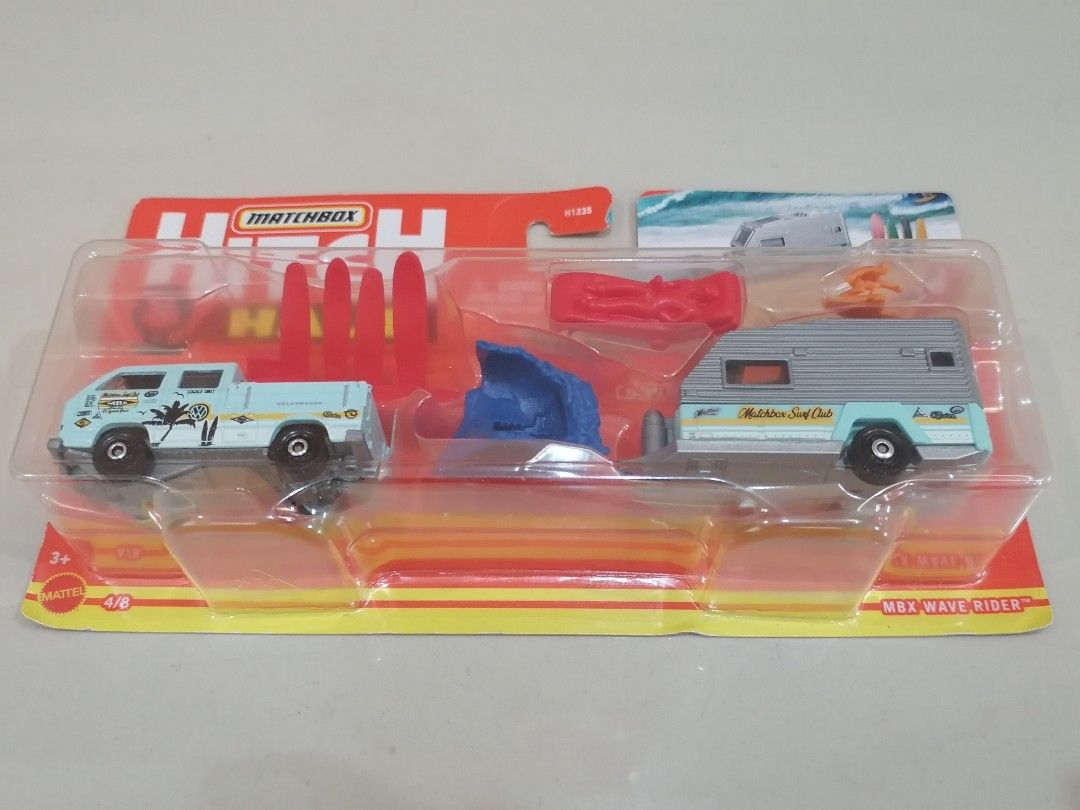 Matchbox 2021 Hitch 'N Haul 4/8 MBX Wave Rider Volkswagen Transporter