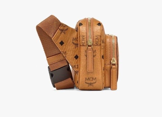 Mcm men belt discount bag